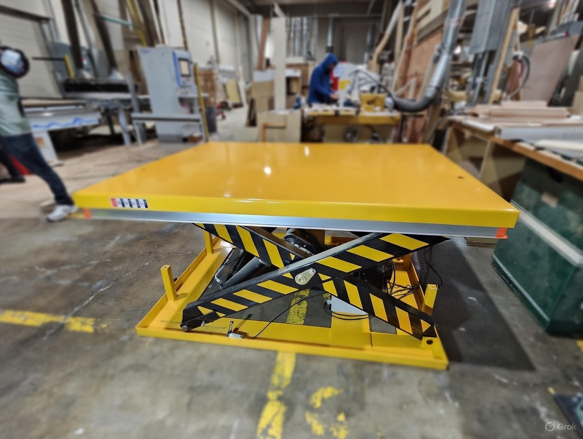 Electric Scissor Lift Table – Heavy-Duty Work Platform